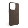 Чехол с функцией MagSafe Textured для Apple iPhone 14 Pro Max brown (02)