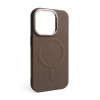 Чехол с функцией MagSafe Textured для Apple iPhone 15 Pro brown (02)