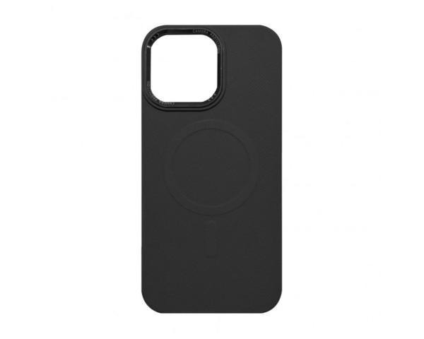 Чохол з функцією MagSafe Textured для Apple iPhone 16 Plus black (03)