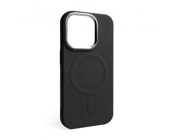 Чохол з функцією MagSafe Textured для Apple iPhone 16 Pro black (03)