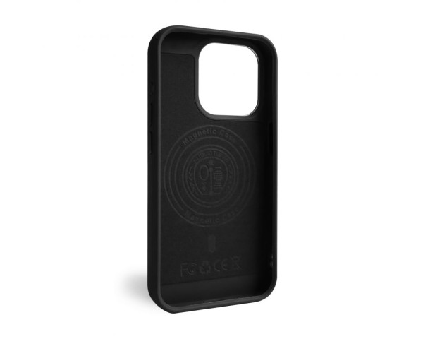 Чохол з функцією MagSafe Textured для Apple iPhone 16 Pro black (03)
