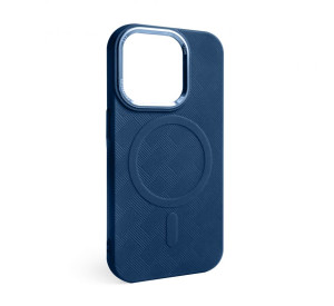 Чохол з функцією MagSafe Textured для Apple iPhone 16 Pro blue (05)