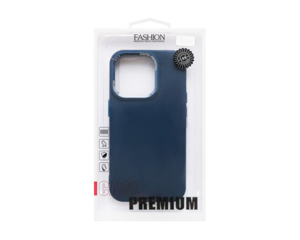 Чохол з функцією MagSafe Textured для Apple iPhone 16 Pro blue (05)
