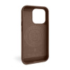 Чохол з функцією MagSafe Textured для Apple iPhone 16 Pro Max brown (02)
