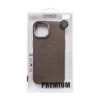 Чохол з функцією MagSafe Textured для Apple iPhone 16 Pro Max brown (02)