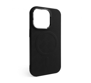 Чохол з функцією MagSafe Textured для Apple iPhone 16 Pro Max black (03)