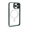 Чохол з функцією MagSafe для Apple iPhone 11 Pro з підставкою та захистом для камер green (1)