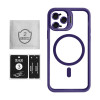 Чохол з функцією MagSafe для Apple iPhone 11 Pro з підставкою та захистом для камер violet (2)