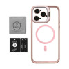 Чохол з функцією MagSafe для Apple iPhone 14 Pro Max з підставкою та захистом для камер pink (10)