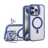 Чохол з функцією MagSafe для Apple iPhone 17 з підставкою та захистом для камер dark blue (04)