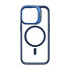 Чохол з функцією MagSafe для Apple iPhone 17 з підставкою та захистом для камер dark blue (04)