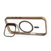 Чохол з функцією MagSafe для Apple iPhone 17 з підставкою та захистом для камер gold brown (09)