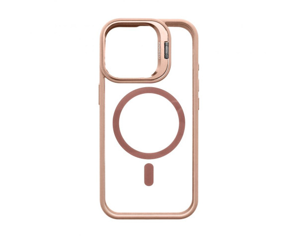Чохол з функцією MagSafe для Apple iPhone 17 з підставкою та захистом для камер pink (10)