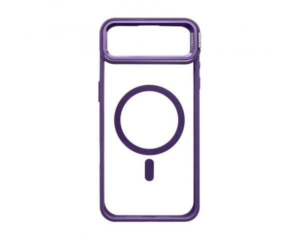 Чохол з функцією MagSafe для Apple iPhone 17 Air з підставкою та захистом для камер violet (02)