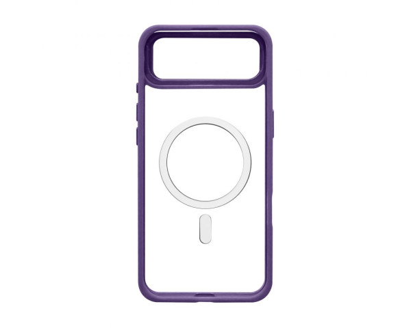 Чохол з функцією MagSafe для Apple iPhone 17 Air з підставкою та захистом для камер violet (02)