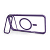 Чохол з функцією MagSafe для Apple iPhone 17 Air з підставкою та захистом для камер violet (02)