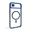 Чохол з функцією MagSafe для Apple iPhone 17 Air з підставкою та захистом для камер dark blue (04)