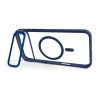 Чохол з функцією MagSafe для Apple iPhone 17 Air з підставкою та захистом для камер dark blue (04)
