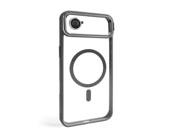 Чохол з функцією MagSafe для Apple iPhone 17 Air з підставкою та захистом для камер light grey (06)