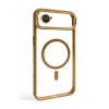 Чохол з функцією MagSafe для Apple iPhone 17 Air з підставкою та захистом для камер gold brown (09)