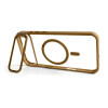 Чохол з функцією MagSafe для Apple iPhone 17 Air з підставкою та захистом для камер gold brown (09)