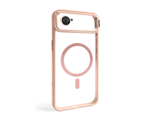 Чохол з функцією MagSafe для Apple iPhone 17 Air з підставкою та захистом для камер pink (10)