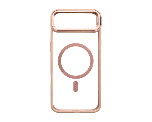 Чохол з функцією MagSafe для Apple iPhone 17 Air з підставкою та захистом для камер pink (10)