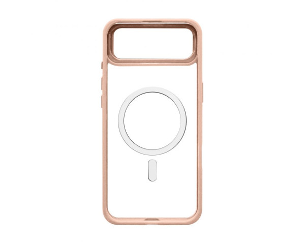 Чохол з функцією MagSafe для Apple iPhone 17 Air з підставкою та захистом для камер pink (10)