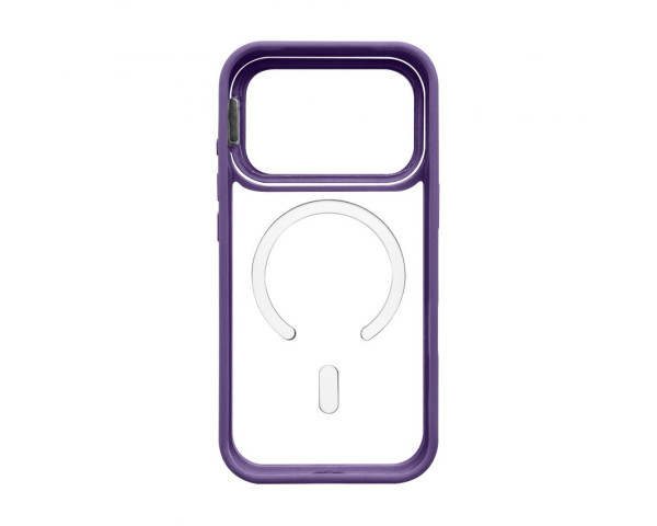 Чохол з функцією MagSafe для Apple iPhone 17 Pro з підставкою та захистом для камер violet (02)