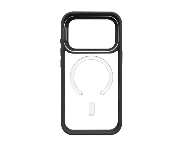 Чохол з функцією MagSafe для Apple iPhone 17 Pro з підставкою та захистом для камер black (03)