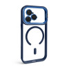 Чохол з функцією MagSafe для Apple iPhone 17 Pro з підставкою та захистом для камер dark blue (04)