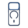 Чохол з функцією MagSafe для Apple iPhone 17 Pro з підставкою та захистом для камер dark blue (04)