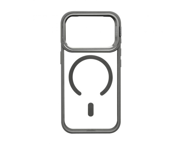 Чохол з функцією MagSafe для Apple iPhone 17 Pro з підставкою та захистом для камер light grey (06)