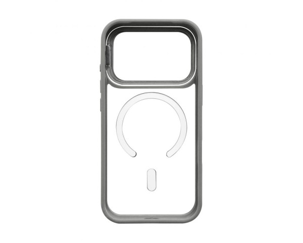 Чохол з функцією MagSafe для Apple iPhone 17 Pro з підставкою та захистом для камер light grey (06)