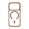Чохол з функцією MagSafe для Apple iPhone 17 Pro з підставкою та захистом для камер gold brown (09)
