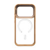 Чохол з функцією MagSafe для Apple iPhone 17 Pro з підставкою та захистом для камер gold brown (09)