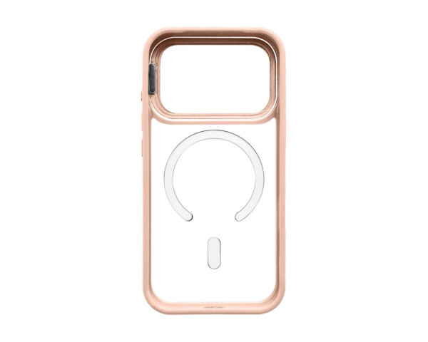 Чохол з функцією MagSafe для Apple iPhone 17 Pro з підставкою та захистом для камер pink (10)