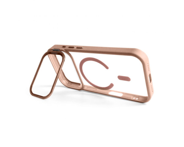 Чохол з функцією MagSafe для Apple iPhone 17 Pro з підставкою та захистом для камер pink (10)