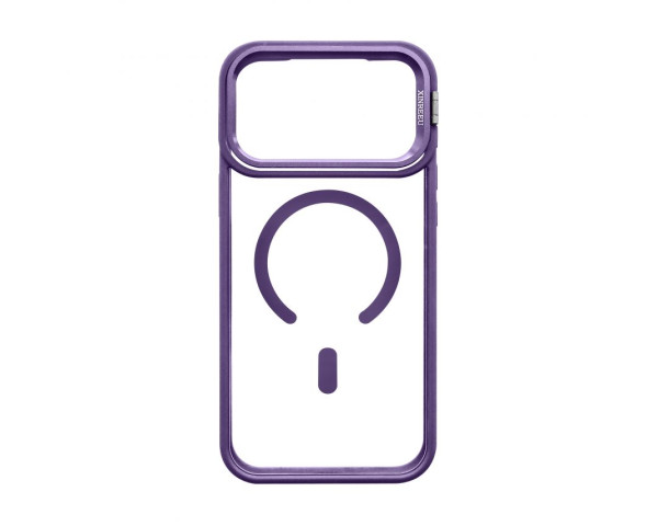 Чохол з функцією MagSafe для Apple iPhone 17 Pro Max з підставкою та захистом для камер violet (02)