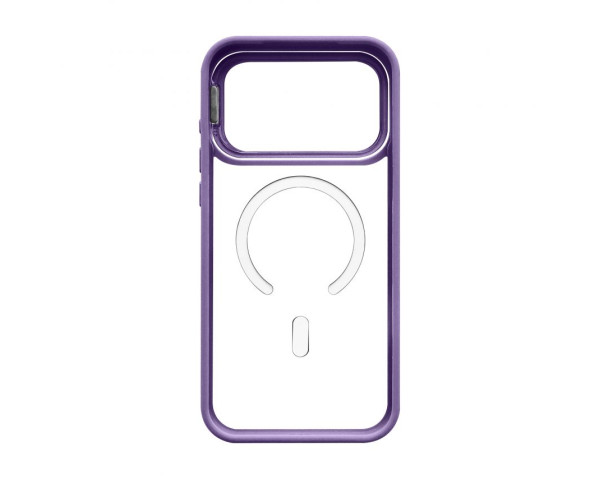 Чохол з функцією MagSafe для Apple iPhone 17 Pro Max з підставкою та захистом для камер violet (02)
