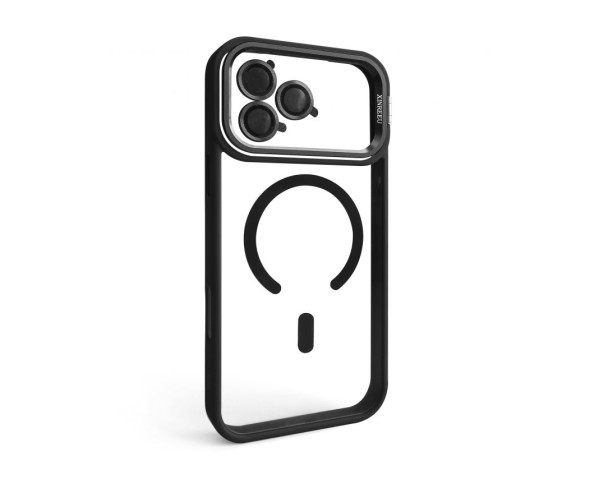 Чохол з функцією MagSafe для Apple iPhone 17 Pro Max з підставкою та захистом для камер black (03)