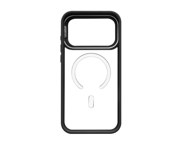 Чохол з функцією MagSafe для Apple iPhone 17 Pro Max з підставкою та захистом для камер black (03)