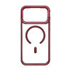 Чохол з функцією MagSafe для Apple iPhone 17 Pro Max з підставкою та захистом для камер bordo (05)