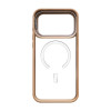 Чохол з функцією MagSafe для Apple iPhone 17 Pro Max з підставкою та захистом для камер gold brown (09)