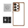 Чохол для Samsung Galaxy S25 Ultra/S938 (2025) з підставкою та захистом для камер gold brown (9)