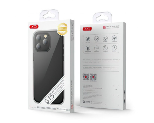 Чохол XO K02 для Apple iPhone 15 матовий