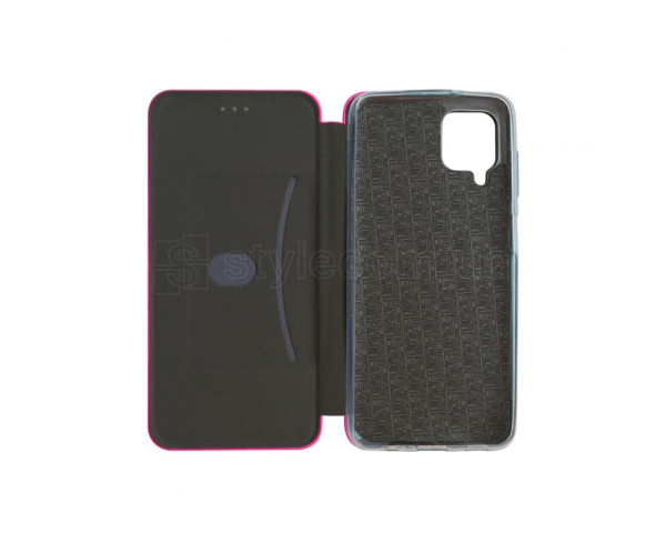 Чохол-книжка Premium для Samsung Galaxy A12/A125 (2020) hot pink