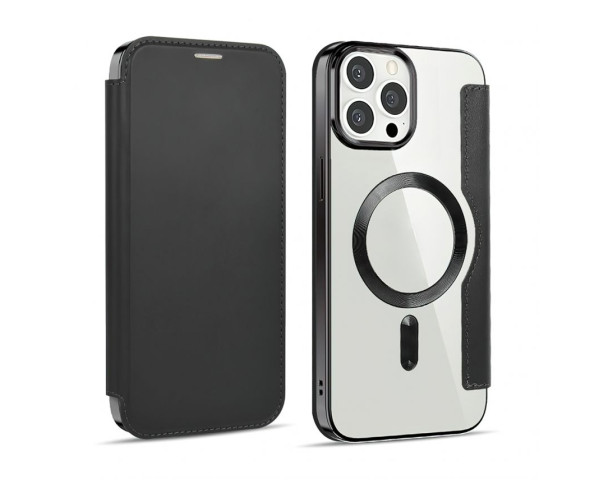 Чохол-книжка з функцією MagSafe для Apple iPhone 11 Pro Max black (7)