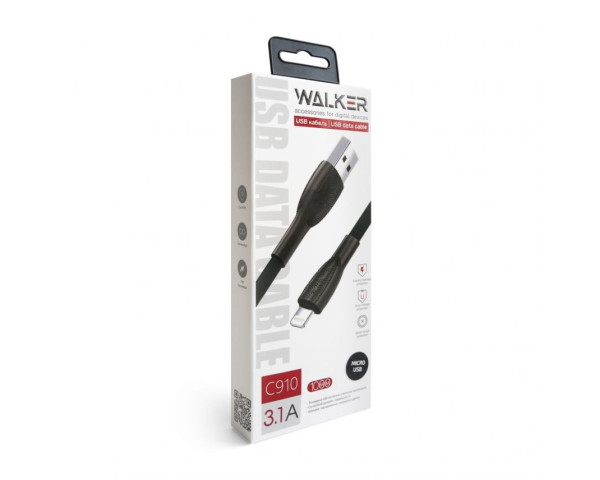 Кабель USB WALKER C910 Micro black