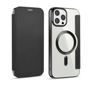 Чохол-книжка з функцією MagSafe для Apple iPhone 14 black (7)
